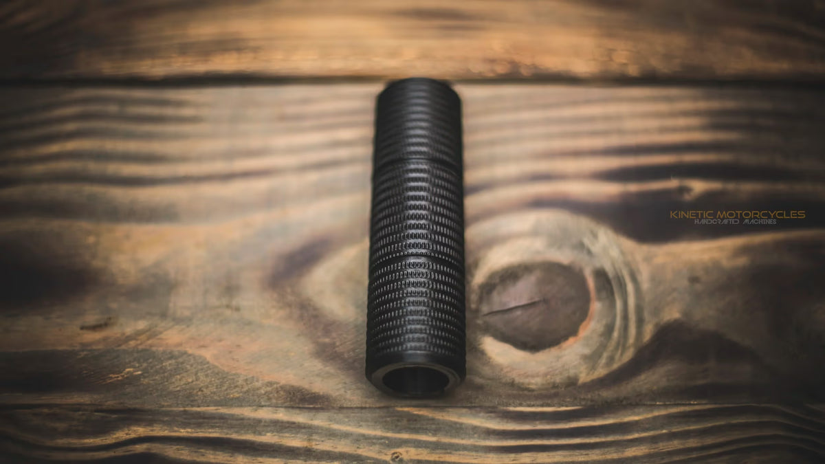 Triple Knurl Grips – High-Traction 1″ Motorcycle Handlebar Grips