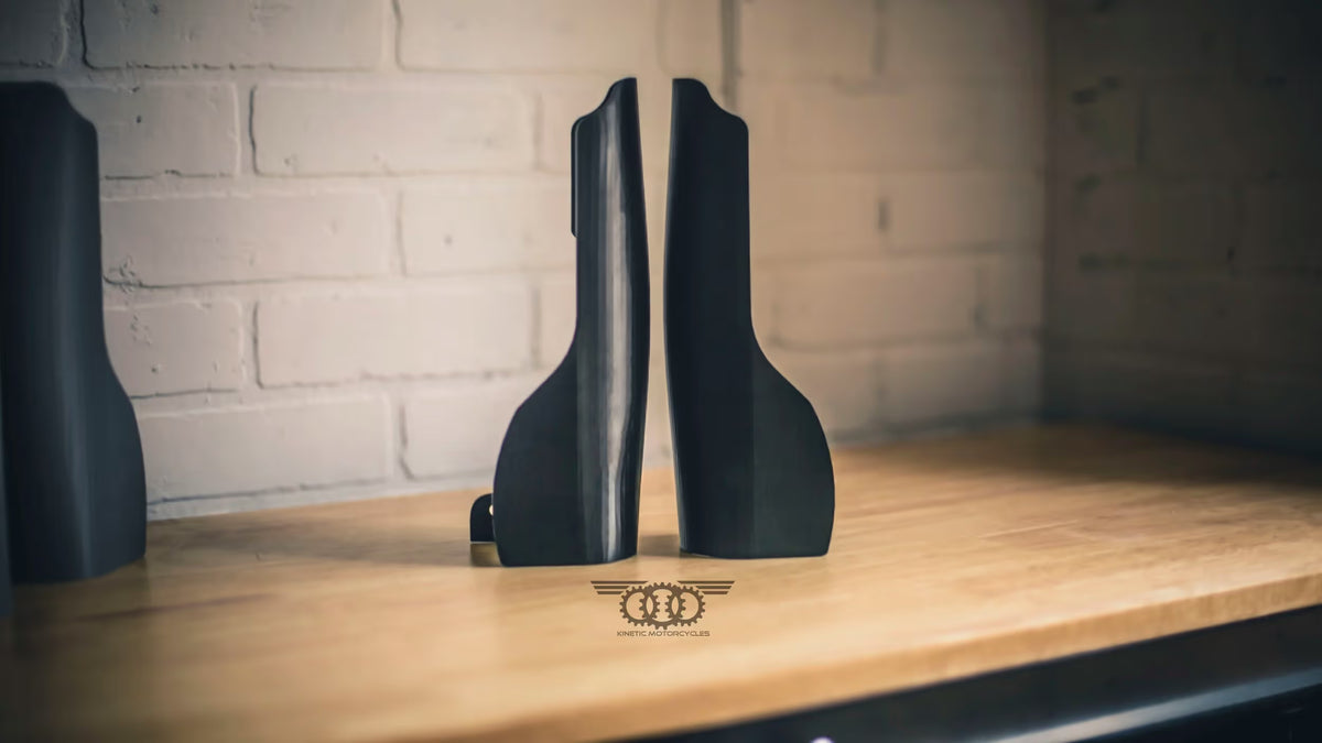 Carbon Fiber Fork Covers for Harley-Davidson Forty-Eight (2010–2015)
