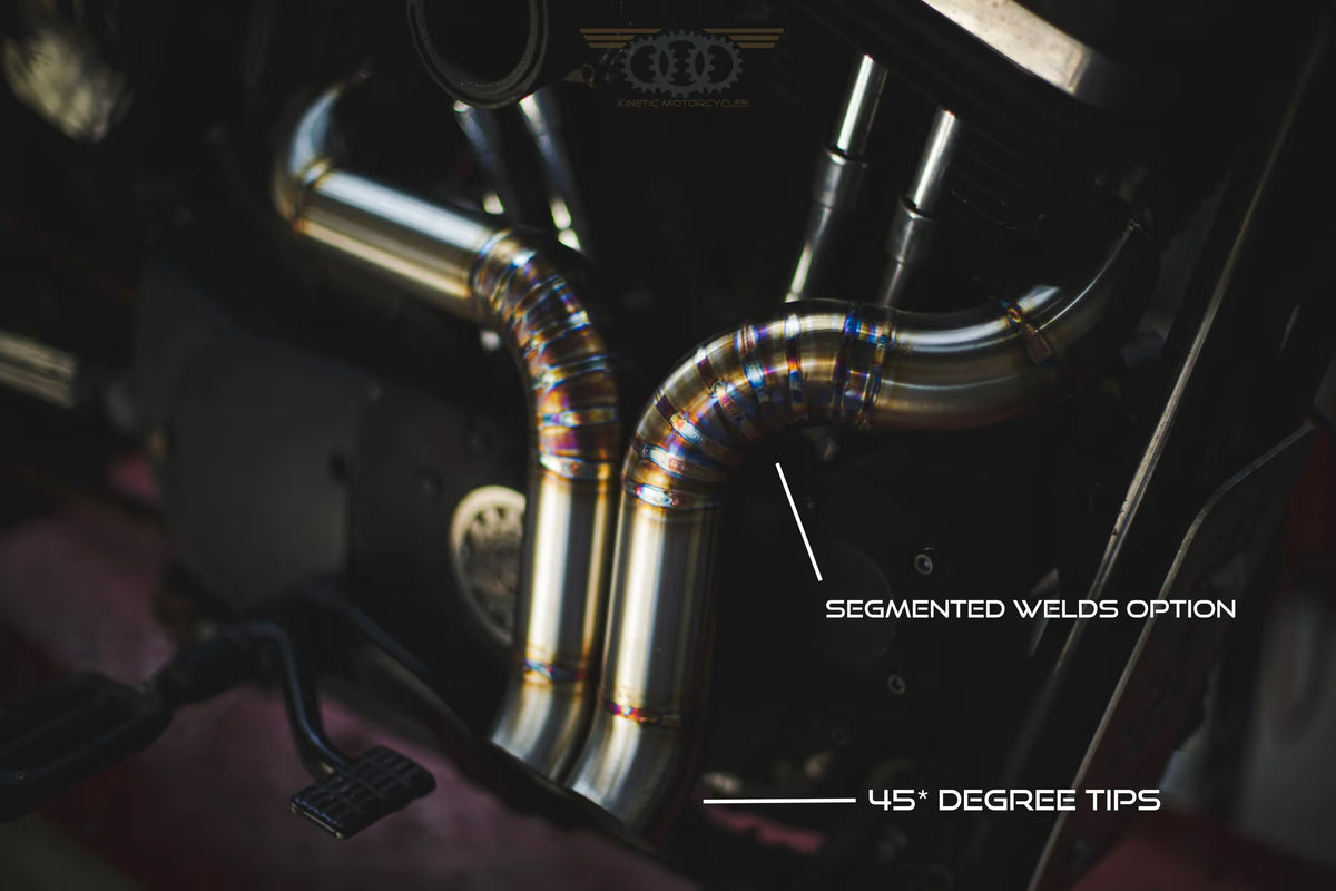 Double Down Forward-Pushed Performance Exhaust for Harley-Davidson Sportster (1986–2020+)