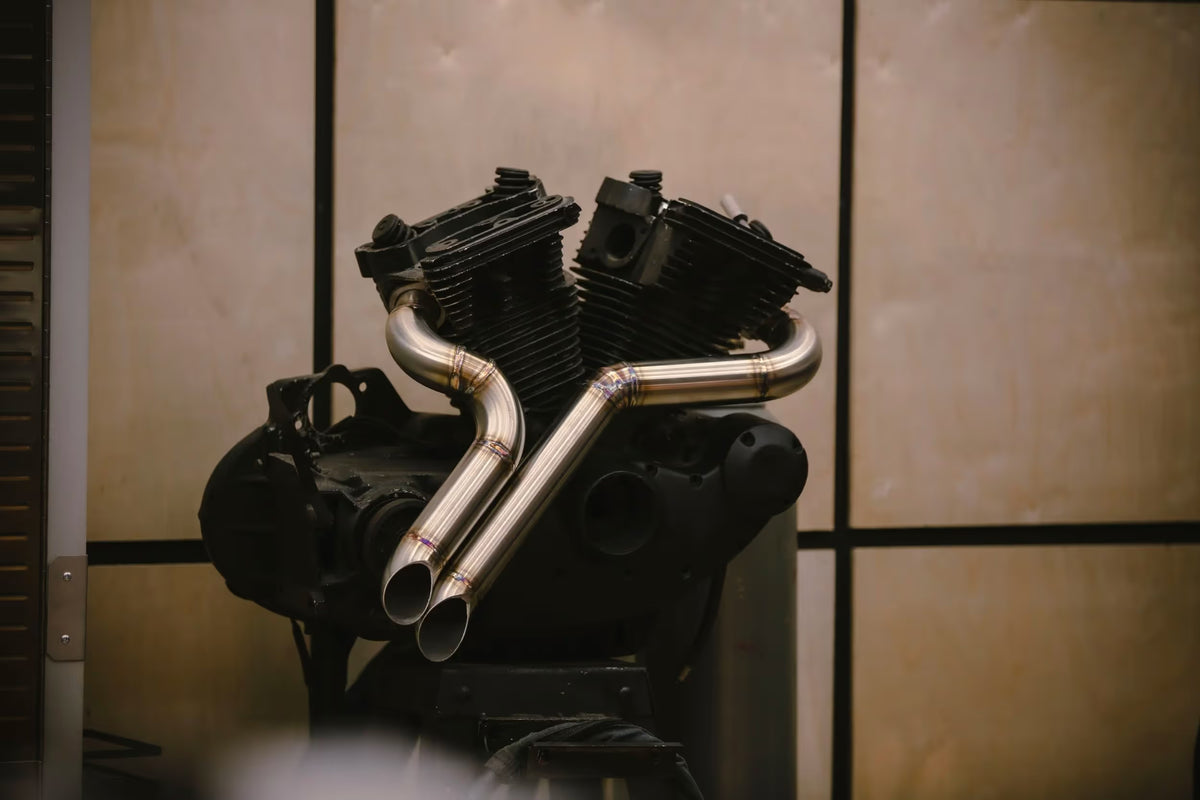 TILT Angled 2-2 Performance Exhaust for Harley-Davidson Sportster (1986–2022+)