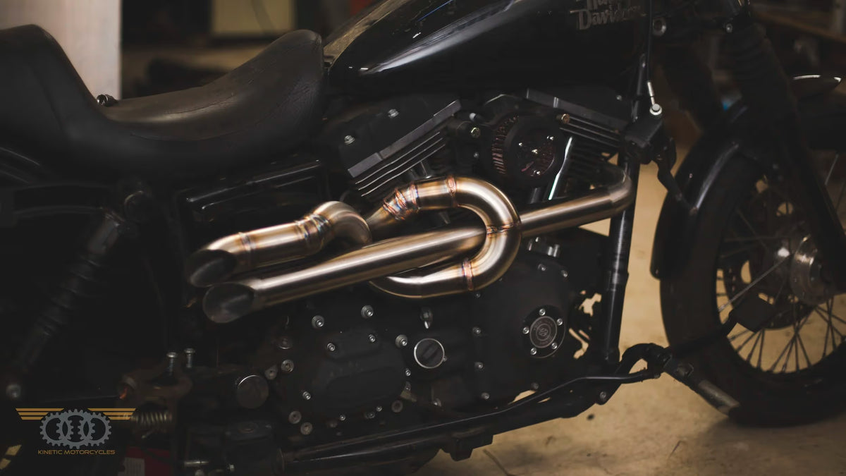 Windsor 2-Into-1 Performance Exhaust for Harley-Davidson Dyna