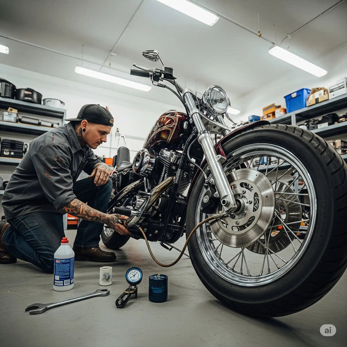 Spring to Winter: The Essential Custom Motorcycle Maintenance Checklist for Every Season
