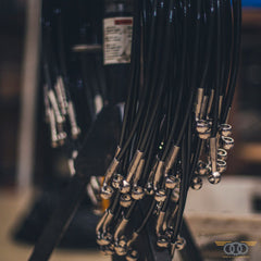 Custom Length Stainless Steel Brake Line for Harley-Davidson Sportster (Up to 55")