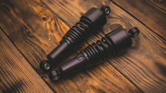 10.5" Shorty Shocks for Harley-Davidson Sportster (Matte Black)