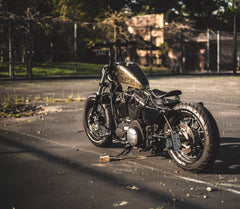 10" Rigid Rear Struts for Harley-Davidson Sportster (Hardtail Style)