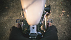 BMX Footpegs – Carbon Composite Wide Grip for Harley Sportster