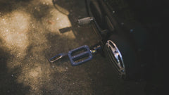 BMX Footpegs – Carbon Composite Wide Grip for Harley Sportster