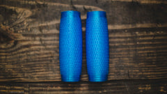 Wide Knurl Motorcycle Grips