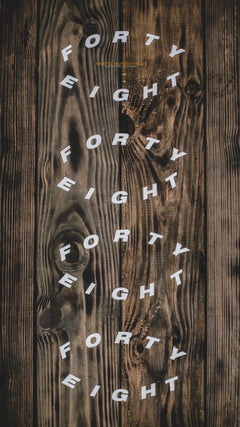 Bold Forty-Eight Tire Lettering for Harley-Davidson