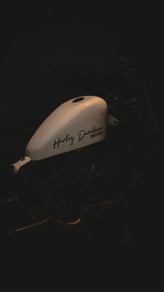 Handwritten Tank Decal for Harley-Davidson Sportster