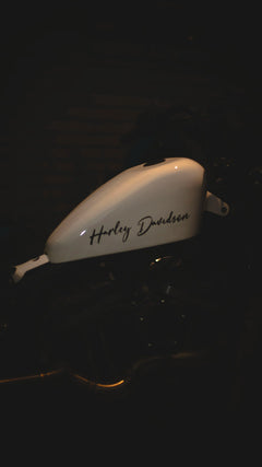 Handwritten Tank Decal for Harley-Davidson Sportster