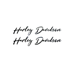 Handwritten Tank Decal for Harley-Davidson Sportster