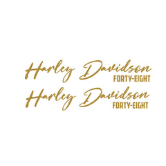 Handwritten Tank Decal for Harley-Davidson Sportster