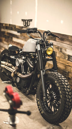 Carbon Fiber Fork Covers for Harley-Davidson Forty-Eight (2010–2015)