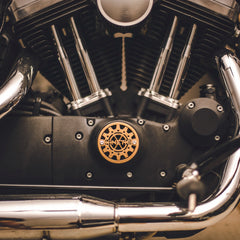 3D-Printed Custom Points Cover for Harley-Davidson Sportster