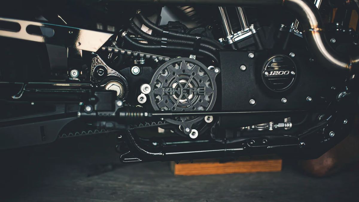 Steel Front Sprocket Cover for Harley-Davidson Sportster