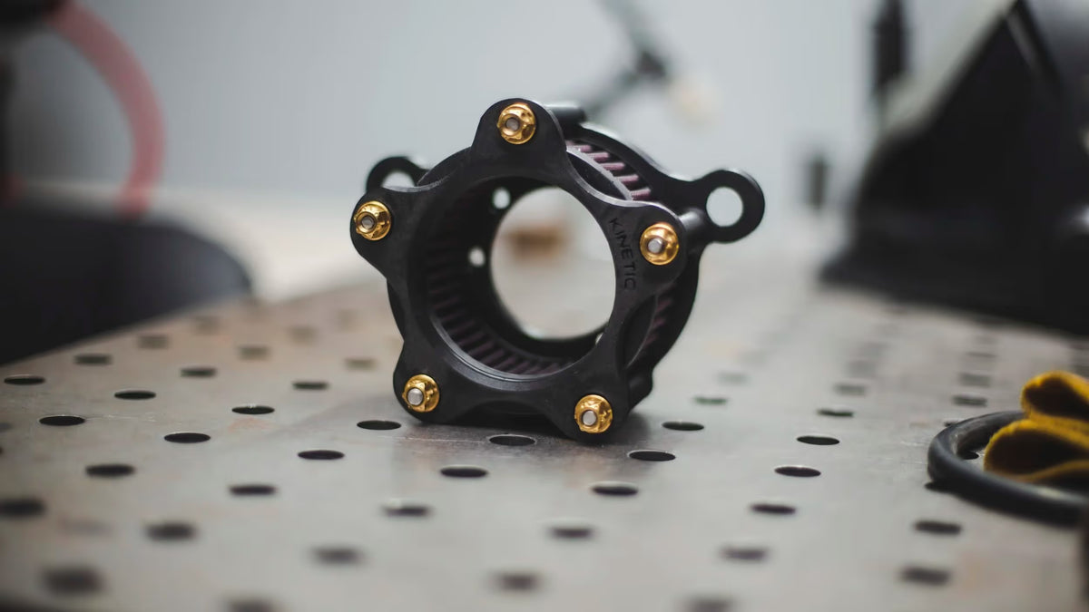 Carbon Ti – Carbon Fiber Intake Cover & Air Cleaner for Harley-Davidson Sportster Intake Systems