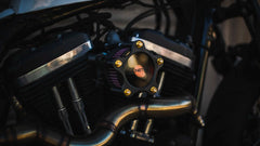 Carbon Ti – Carbon Fiber Intake Cover & Air Cleaner for Harley-Davidson Sportster Intake Systems