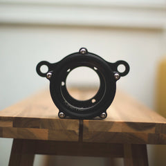 Aperture – DSLR-Style Carbon-Fiber Air Cleaner with Swappable Lens for Harley-Davidson Sportster Intake Systems
