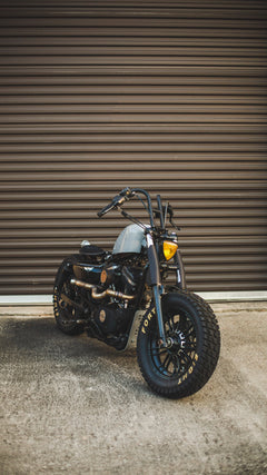 Bunny Ears Handlebars – Retro Motorcycle Handlebars for Harley Sportster