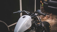 Edged Tracker Handlebars – Sportster Tracker Bars with Internal Wiring