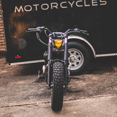 Edged Tracker Handlebars – Sportster Tracker Bars with Internal Wiring