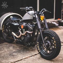 Edged Tracker Handlebars – Sportster Tracker Bars with Internal Wiring