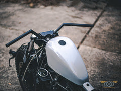 Edged Tracker Handlebars – Sportster Tracker Bars with Internal Wiring