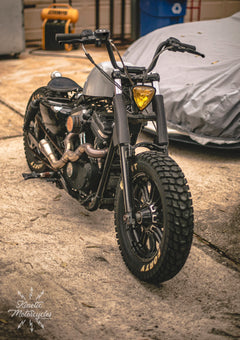 Huffy Handlebars – Clean, Comfortable Motorcycle Bars with Vintage Bicycle Vibes for Sportster