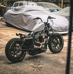 Huffy Handlebars – Clean, Comfortable Motorcycle Bars with Vintage Bicycle Vibes for Sportster
