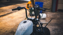 510’s Handlebars – One-Piece, 510° Flowing Bends with CNC Notch for Harley Sportster
