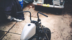 510’s Handlebars – One-Piece, 510° Flowing Bends with CNC Notch for Harley Sportster