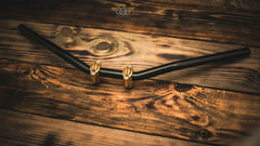 Low Tracker – CNC Notched Tracker Style Motorcycle Handlebars for Harley-Davidson Sportster