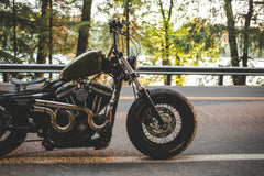 Lane Splitters – Harley Sportster Handlebars: Narrow, Aggressive, Stock Compatible