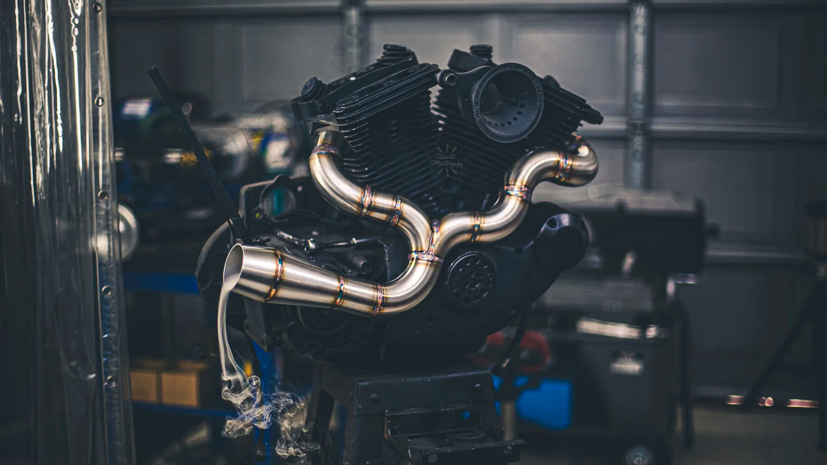 YS8 High-Performance 2-1 Exhaust for Harley-Davidson Sportster (1986–2020+)