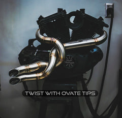 TWIST Aggressive Performance Exhaust for Harley-Davidson Sportster (1986+)