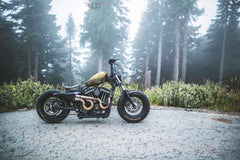 540° Laterals Flat Track–Style Performance Exhaust for Harley-Davidson Sportster (1986–2022+)