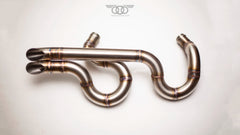 540° Laterals Flat Track–Style Performance Exhaust for Harley-Davidson Sportster (1986–2022+)