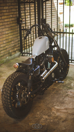 Dual Barrel Straight-Pipe Performance Exhaust for Harley-Davidson Sportster (1986–2022+)