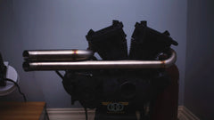Dual Barrel Straight-Pipe Performance Exhaust for Harley-Davidson Sportster (1986–2022+)