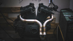 Double Down Forward-Pushed Performance Exhaust for Harley-Davidson Sportster (1986–2020+)