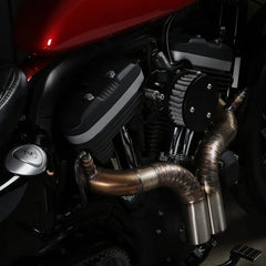 Vertical Twins Symmetrical 2-2 Performance Exhaust for Harley-Davidson Sportster (1986–2020+)