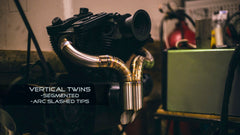 Vertical Twins Symmetrical 2-2 Performance Exhaust for Harley-Davidson Sportster (1986–2020+)