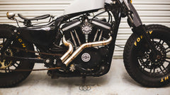 TILT Angled 2-2 Performance Exhaust for Harley-Davidson Sportster (1986–2022+)