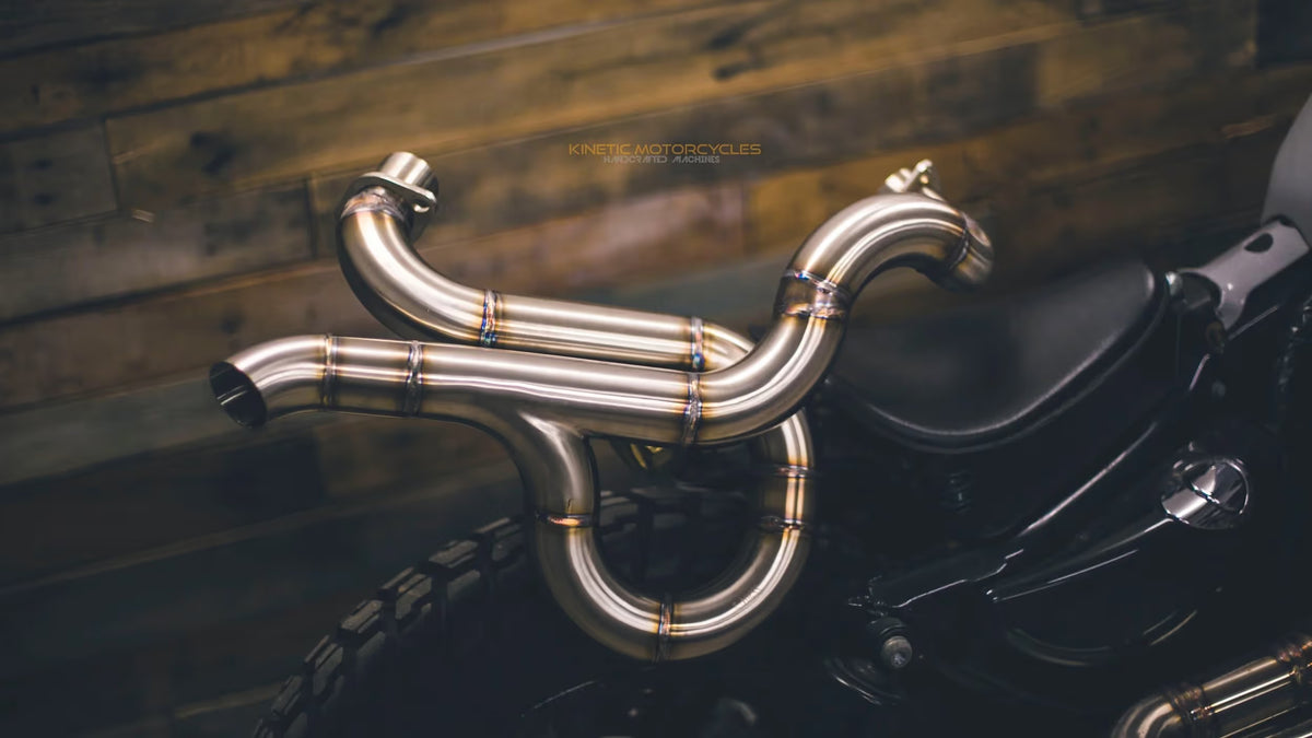 The Coil Hybrid 2-2 Performance Exhaust for Harley-Davidson Sportster (1986–2022)