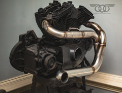 XLRS Rearset 2-Into-1 Exhaust for Harley-Davidson Sportster (1986–2022+)