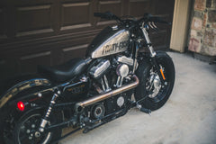 Flatline 2-Into-1 Performance Exhaust for Harley-Davidson Sportster (1986–2022+)