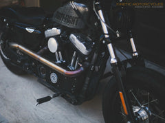Flatline 2-Into-1 Performance Exhaust for Harley-Davidson Sportster (1986–2022+)