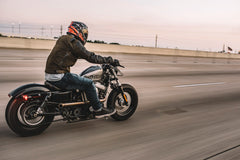 Flatline 2-Into-1 Performance Exhaust for Harley-Davidson Sportster (1986–2022+)