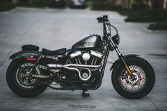 360 Flatline 2-Into-1 Stainless Steel Exhaust for Harley-Davidson Sportster (1986–2022+)